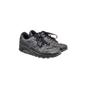 Nike Men's Size 10 US Air Max 90 Triple Black Sneakers Shoes CZ5594-001‎ READ